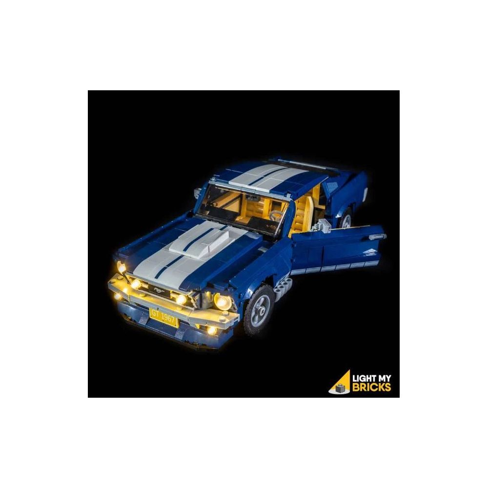 Light My Bricks - Lumières Pour LEGO Ford Mustang 10265 - Briques Lego