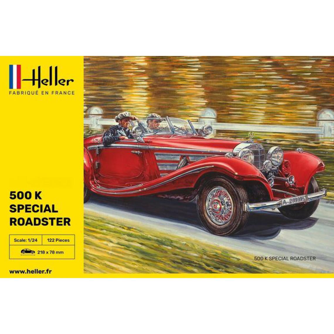 Heller - Starter Kit 500 K Special Roadster - 1:24e - Heller - Accessoires et pièces