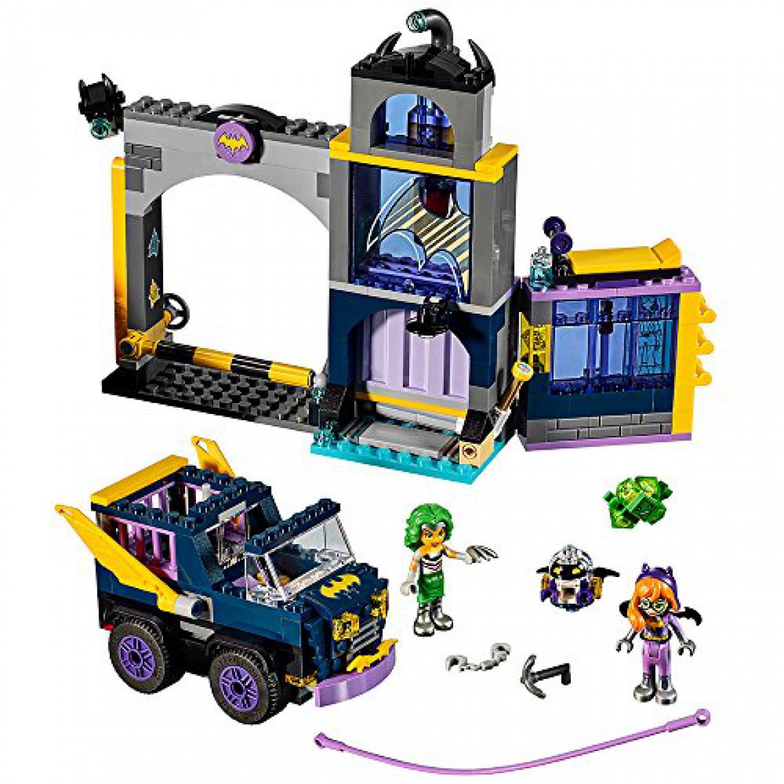 Lego - LEgO Dc Super Hero Girls Batgirl Secret Bunker 41237 Kit de construction (351 pièces) - Briques et blocs