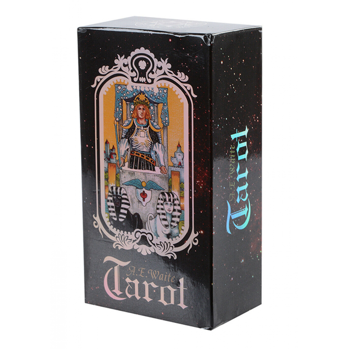 Universal - Tarot drôle nouveau jeu de société avec des illustrations délicates boîtes colorées pour le plaisir de la fête entre amis en famille(Le noir) - Jeux de cartes