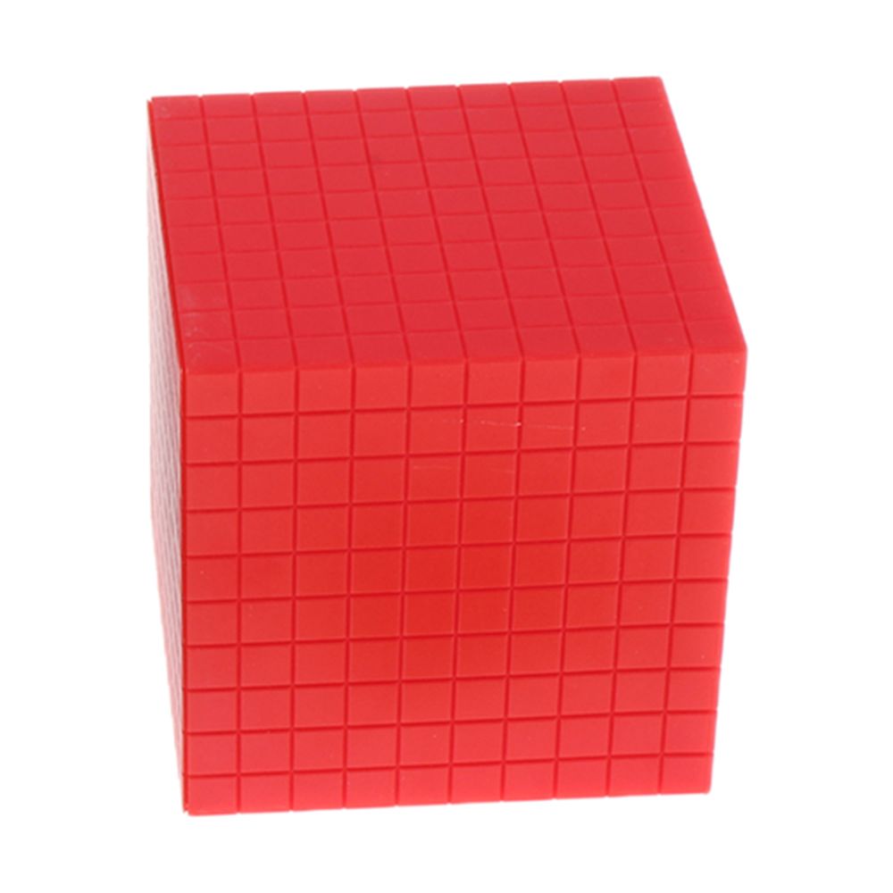 marque generique - Montessori Decimal Cube Jeu Educatif Enfants Montessori Jouets de Calcul Ecole Famille Exercice Mathématiques - Jeux éducatifs