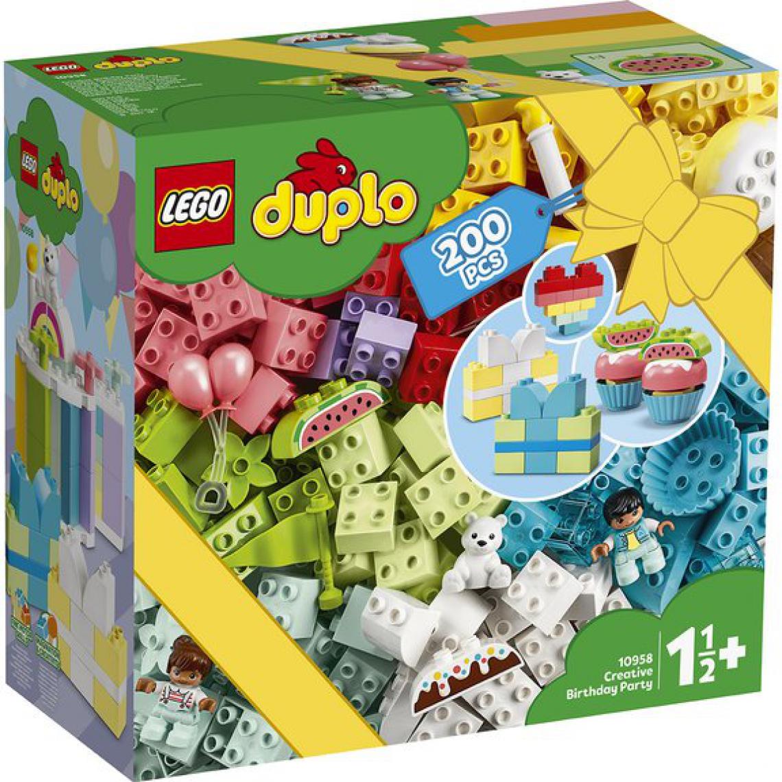 Ludendo - Une fête d’anniversaire créative LEGO Duplo Classic 10958 - Jeux d'éveil