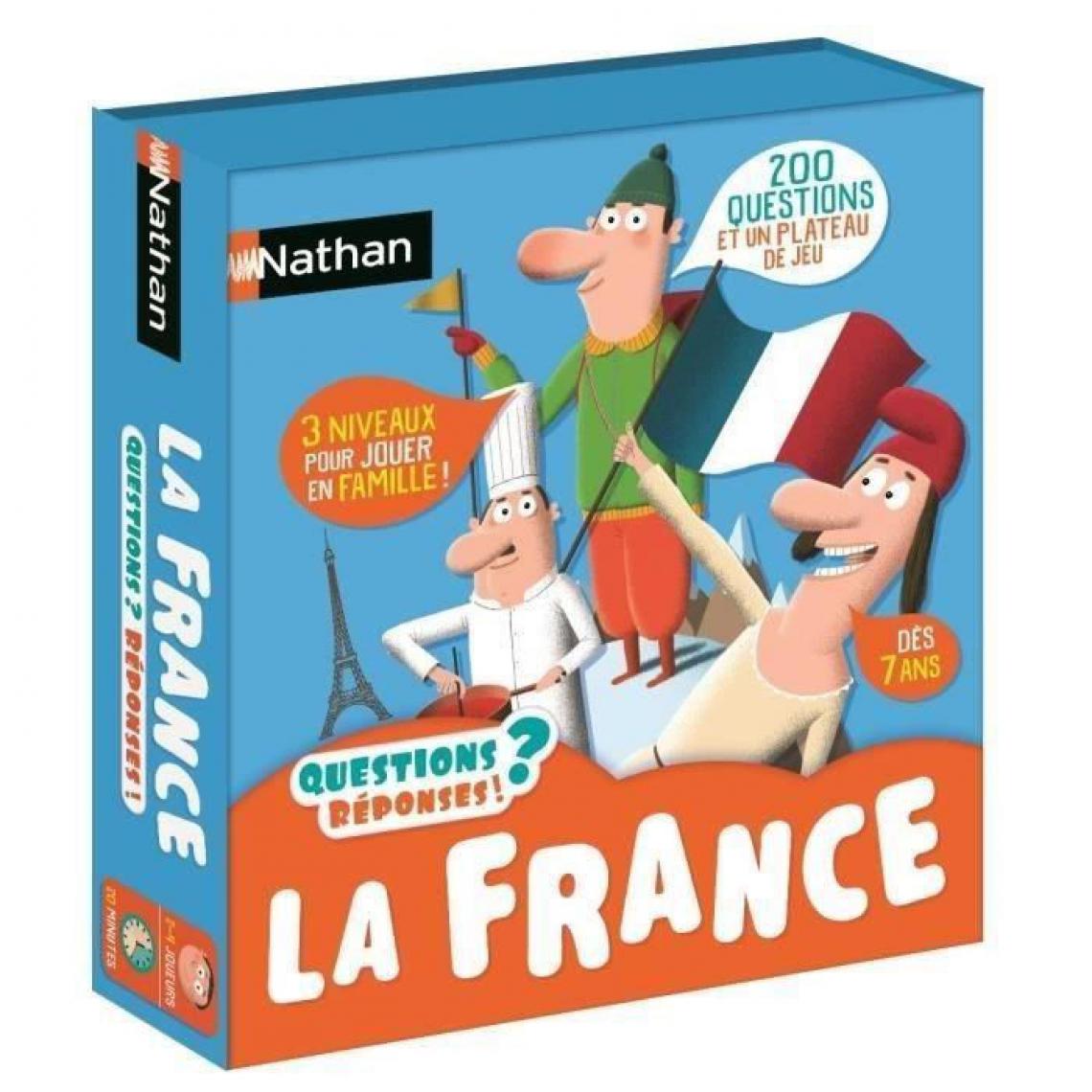 Nathan - NATHAN Questions Reponses - La France - Jeux éducatifs