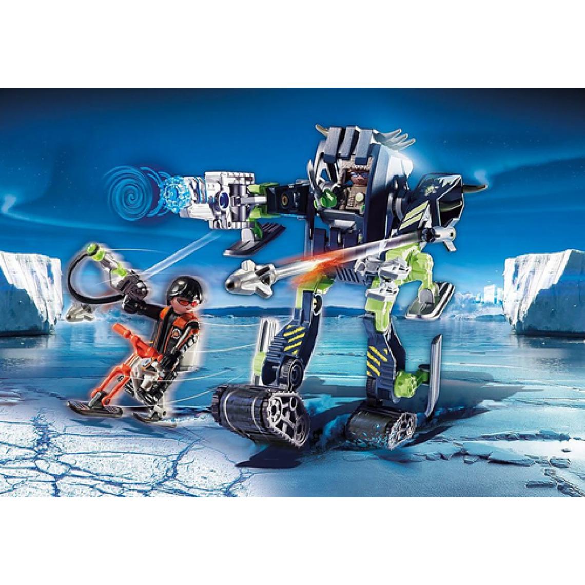 Playmobil - 70233 Robot des neiges des Rebelles arctiques, Playmobil Top Agents - Playmobil