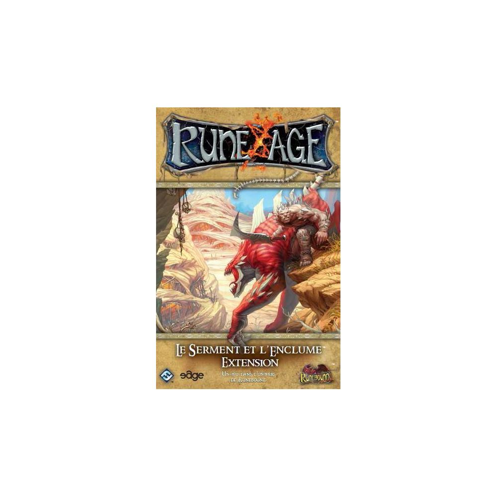 Edge - Jeux de société - Rune Age : Le Serment et L'Enclume - Jeux de stratégie