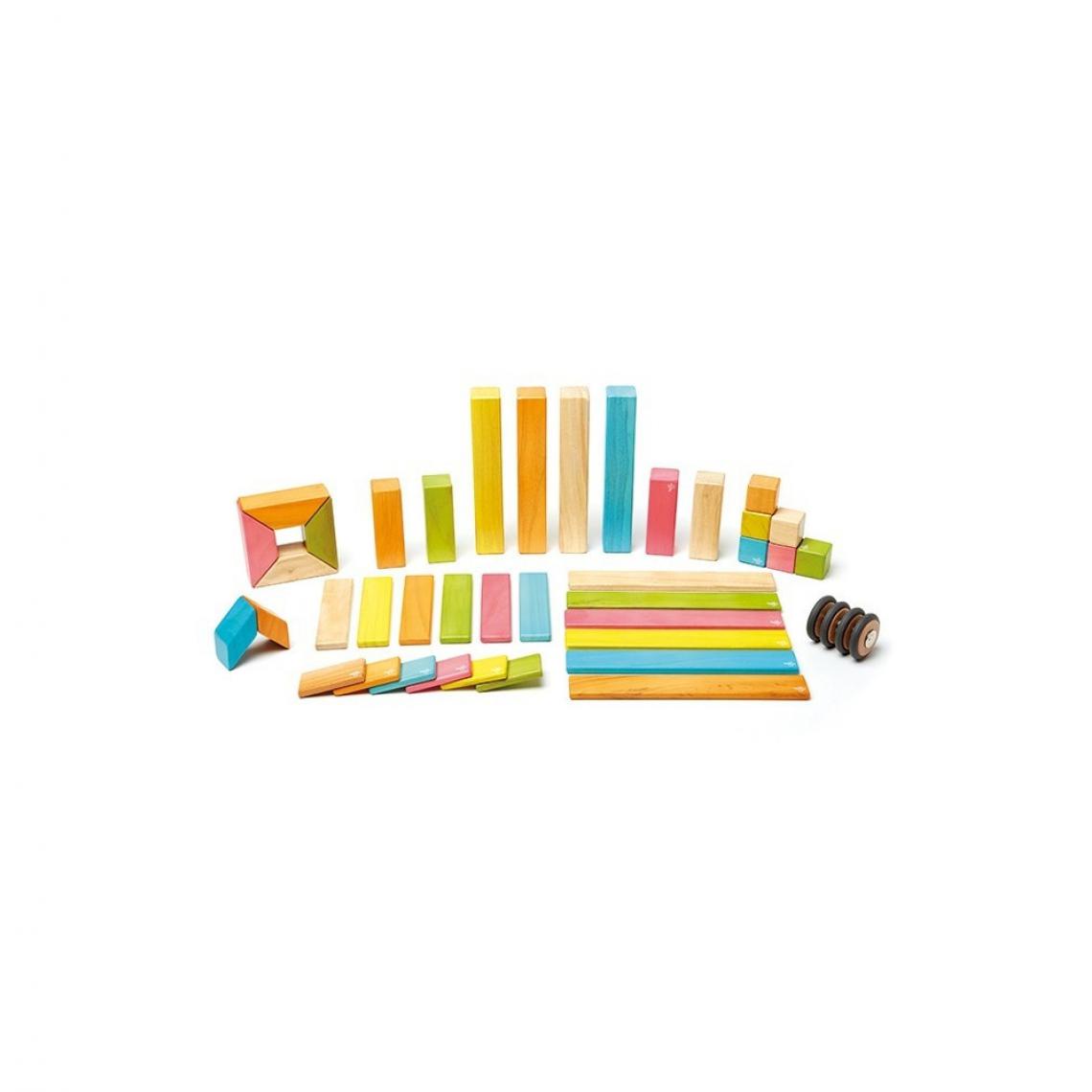 Ac-Deco - Tegu Classic Pocket 42 Pièces - Pastel - Jeu enfants - Jeux d'adresse