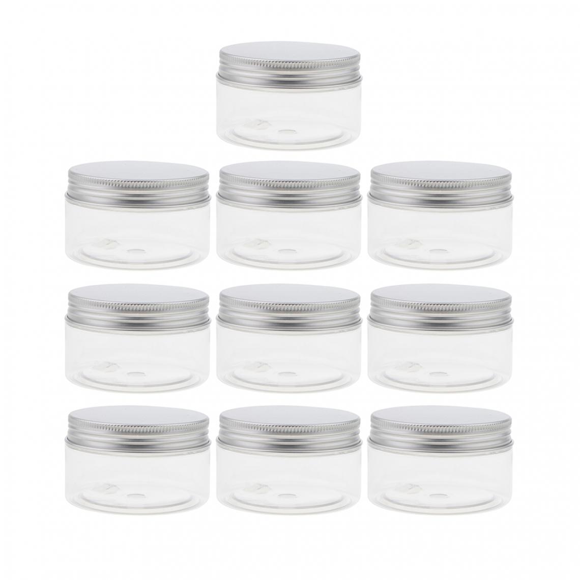 marque generique - 10 pcs vide cosmétiques pots à lèvres baume conteneur en aluminium bouchon capsules 60 ml - Maquillage et coiffure