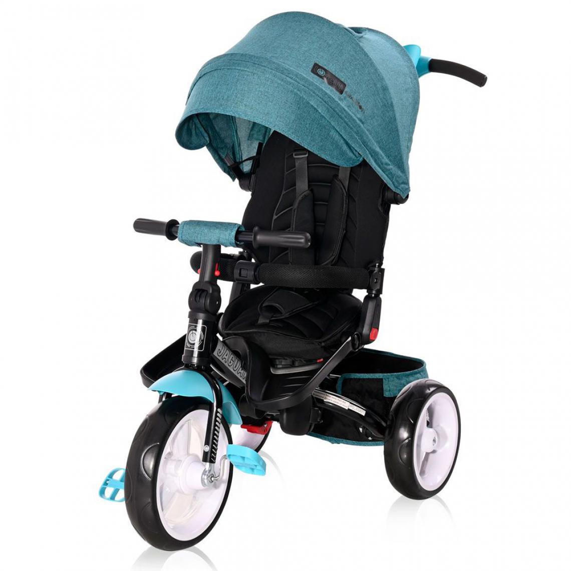 Lorelli - Tricycle évolutif pour bébé / enfant JAGUAR Lorelli vert - Tricycle