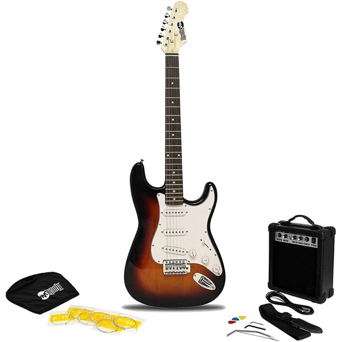 V - ROCKJAM Guitare Electrique "Classic Style" - RJEG02 - Instruments de musique