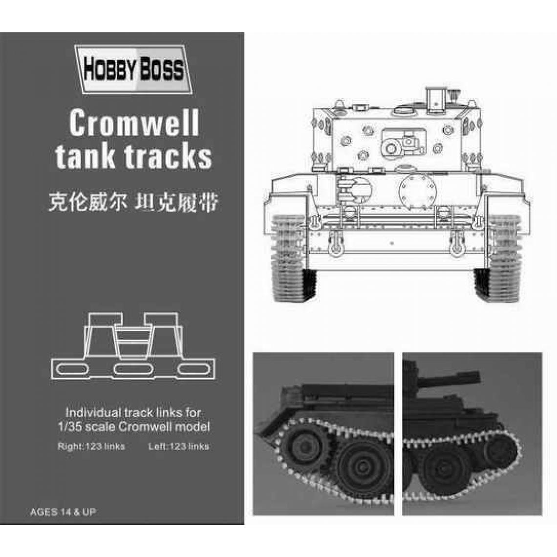 Hobby Boss - Cromwell tank tracks - 1:35e - Hobby Boss - Accessoires et pièces