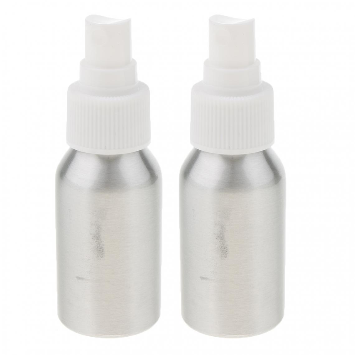 marque generique - 2 pcs aluminium vide rechargeable fine brume vaporisateur bouteille parfum sparyer 250 ml - Maquillage et coiffure