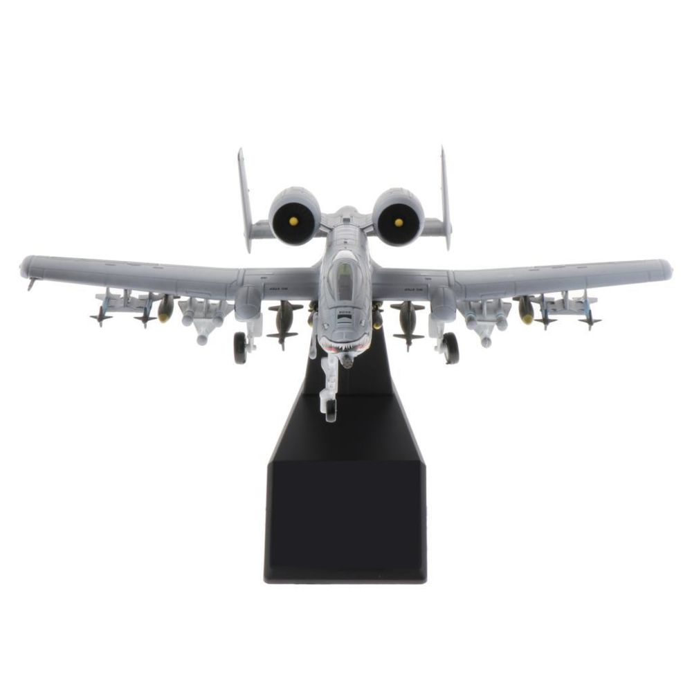 marque generique - 1:100 A-10 avion d'attaque avion d'attaque modèle d'affichage-métal Mini avion militaire avec support - Voitures