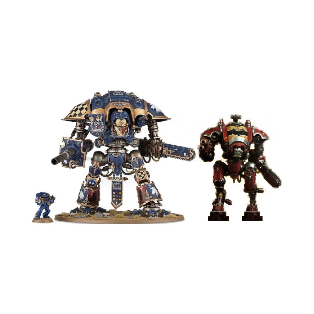 Games Workshop - Warhammer 40k - Imperial Knights Armiger Warglaives - Guerriers