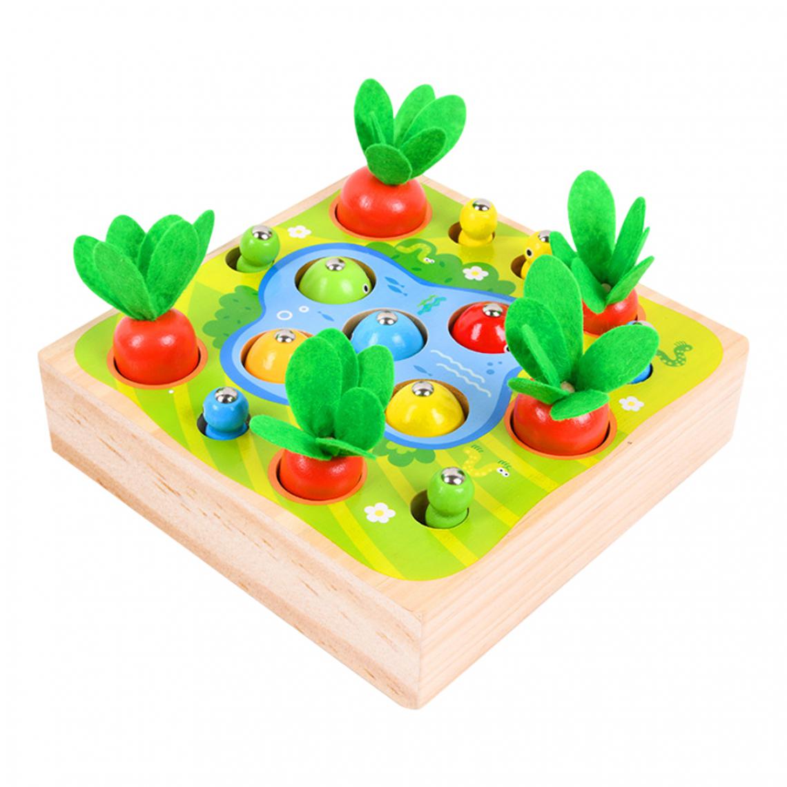 marque generique - En bois Montessori Jouets En Bois Blocs de Puzzle Jeu des Jeunes Enfants Jouets Éducatifs Enfant Montessori Jouet - Jeux d'éveil