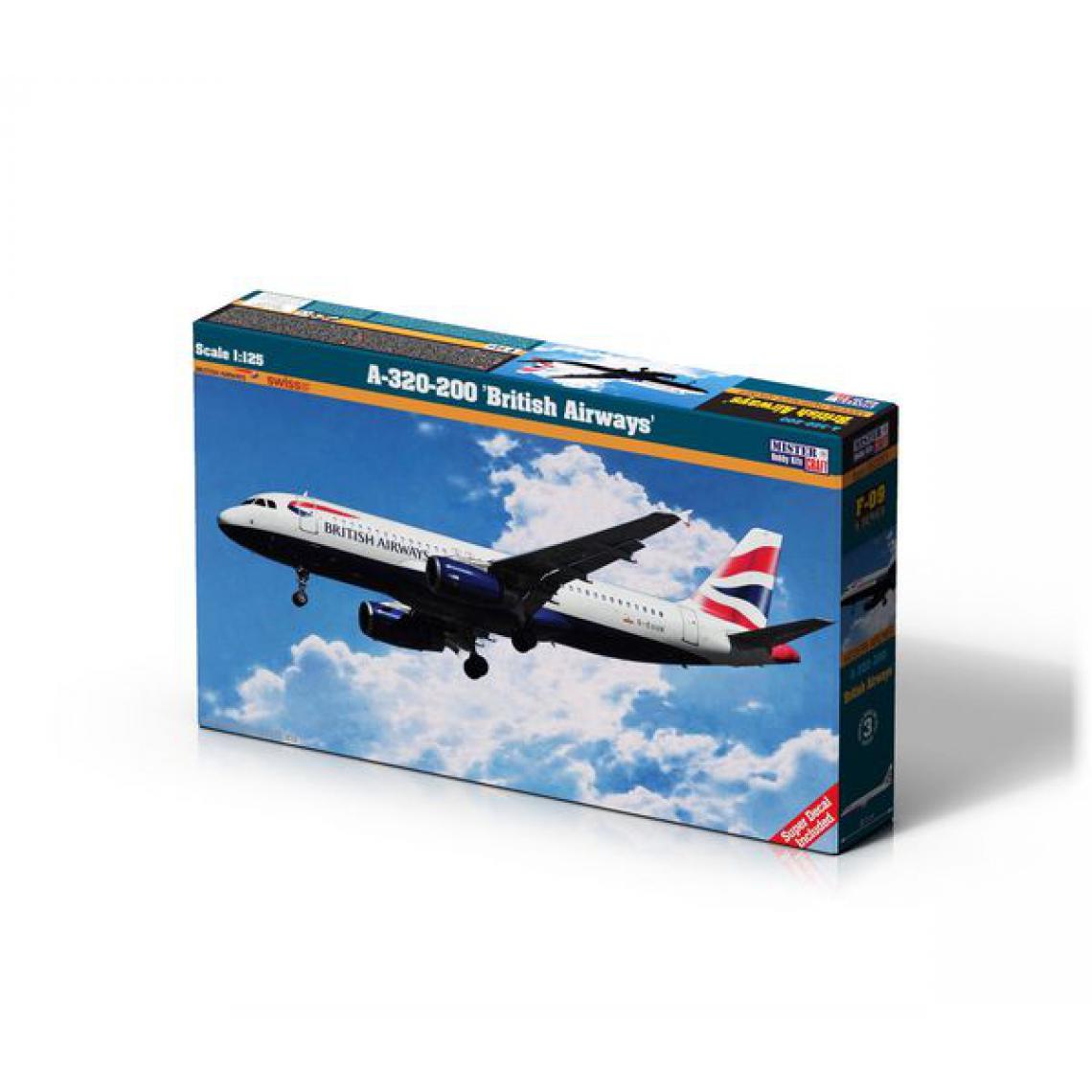 MISTERCRAFT - A-320-200 British Airways - 1:125e - Mistercraft - Accessoires et pièces