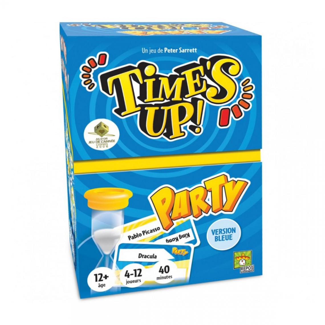 Asmodee - Time's Up! Party Bleu - Jeux d'adresse
