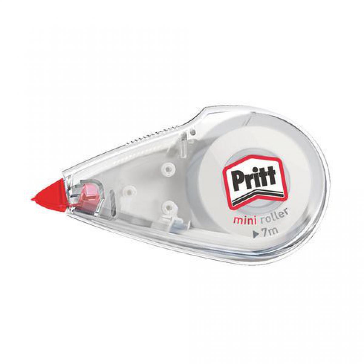Pritt - Correcteur à sec roller Pritt Mini Roller 4,2 mm - Lot de 10 - Accessoires Bureau