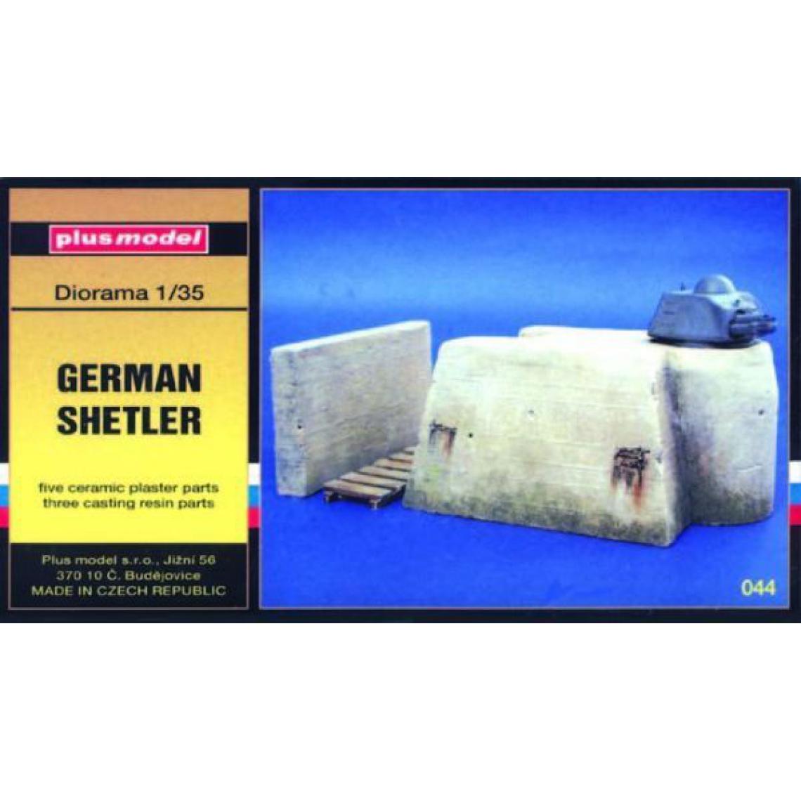 Plus Model - Deutscher Bunker - 1:35e - Plus model - Accessoires et pièces