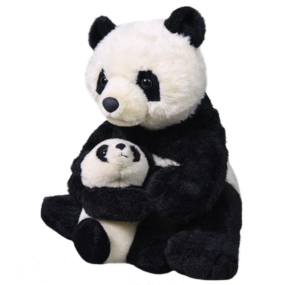 Wild Republic - Peluche Maman et Bebe Panda - Animaux