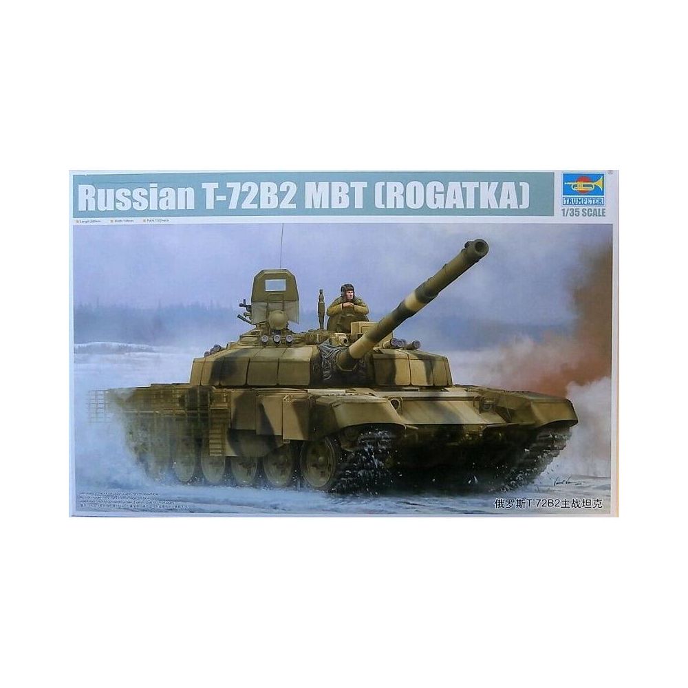 Trumpeter - Maquette Char Russian T-72b2 Mbt (rogatka) - Chars