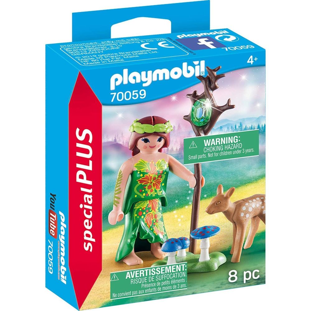 Playmobil - PLAYMOBIL 70059 - Magic - Spécial Plus - Nymphe et faon - Playmobil