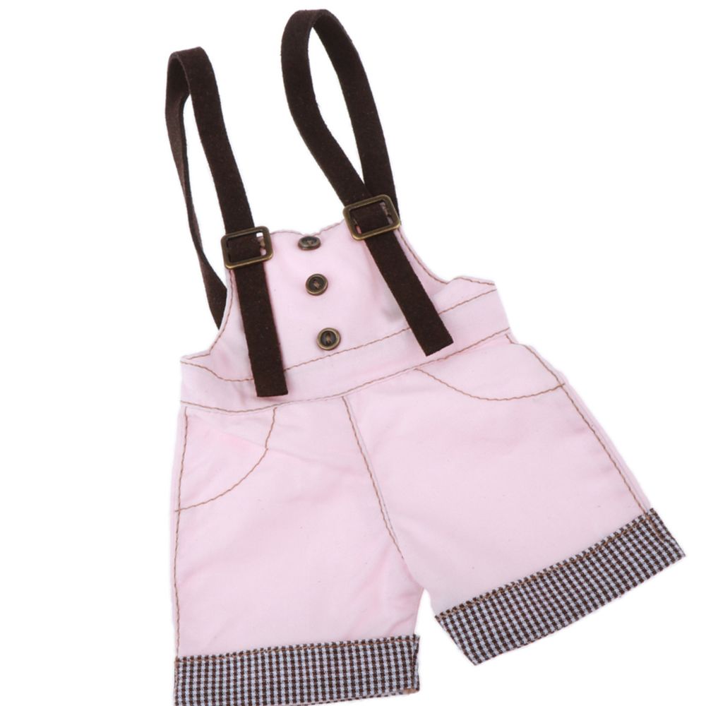marque generique - 1/4 BJD Doll Outfit poupée jarretelles pantalons pantalons accessoires rose - Poupons