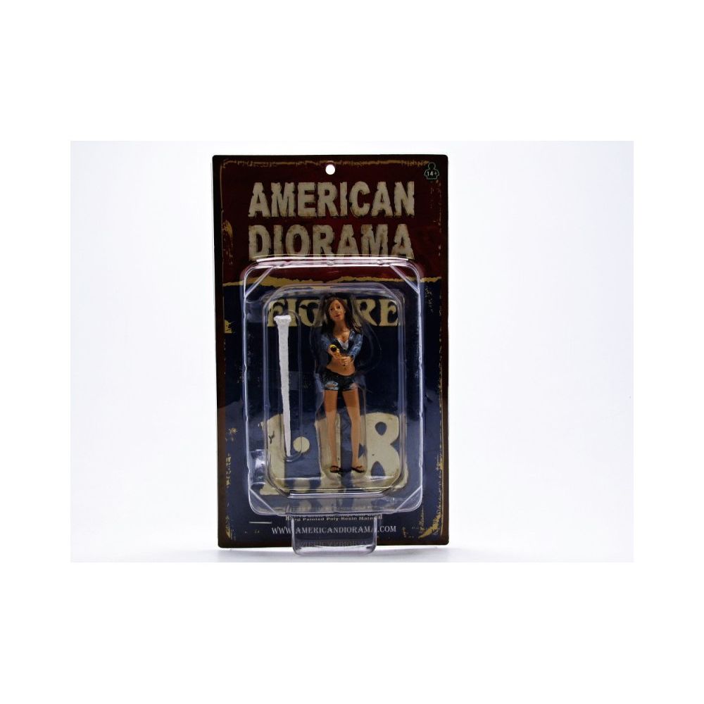 American Diorama - AMERICAN DIORAMA - 1/18 - FIGURINES CAR WASH GIRL - JESSICA - 23843 - Modélisme