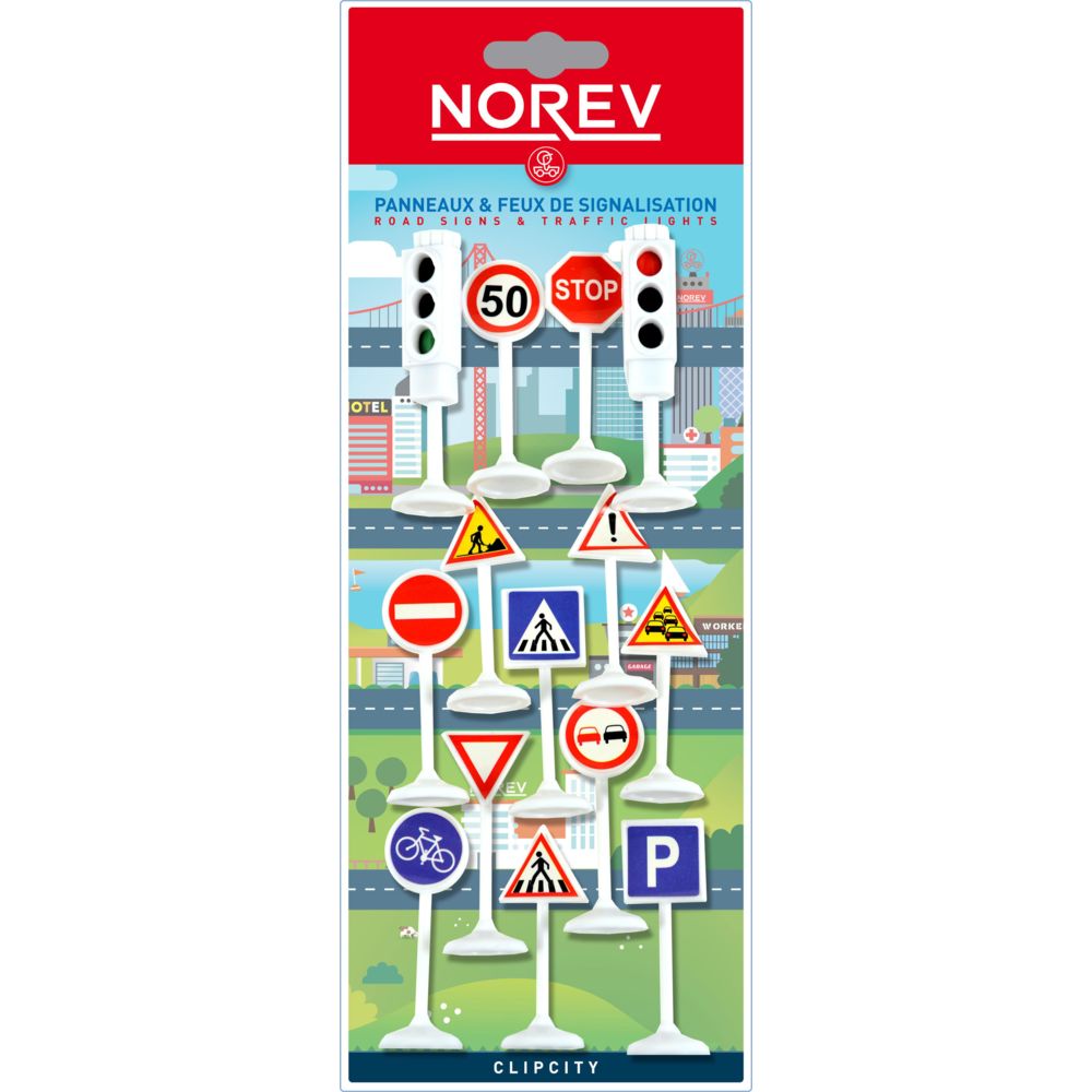 Norev - Panneaux de Signalisation - Voitures