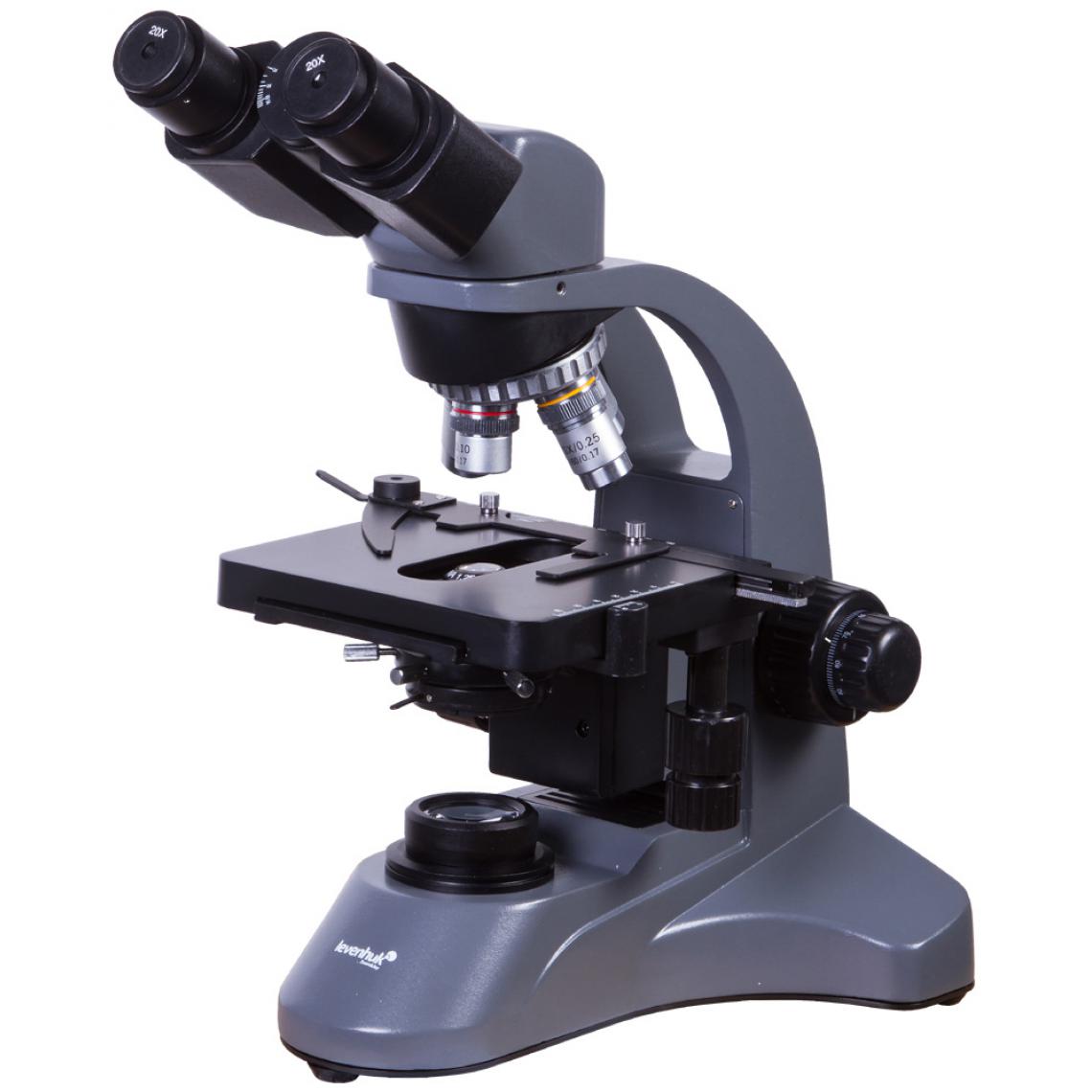 Levenhuk - Microscope binoculaire Levenhuk 720B - Kit d'expériences