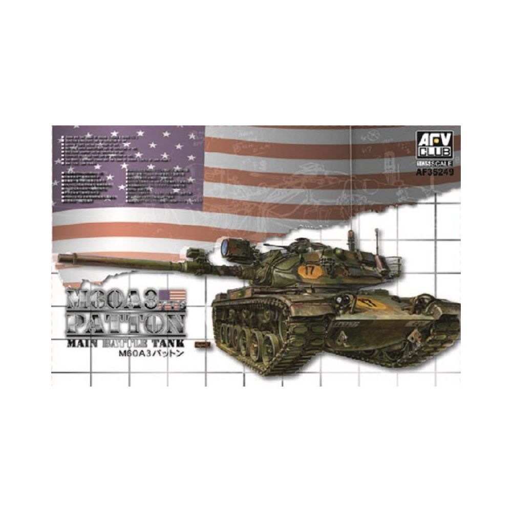 Afv Club - Maquette Char M60a3 Patton Main Battle Tank - Chars