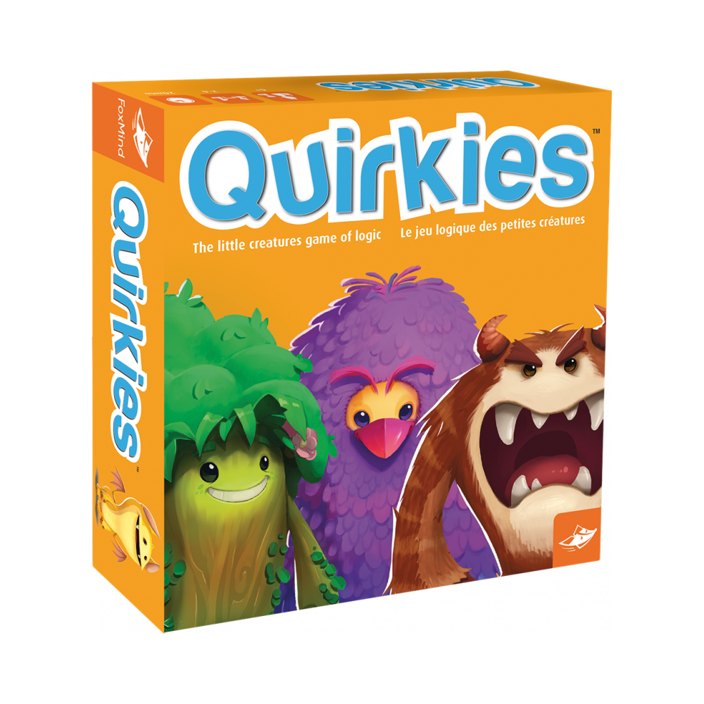 marque generique - Jeu de société Quirkies - 2 à 4 joueurs - Dès 6 ans - Jeux d'adresse