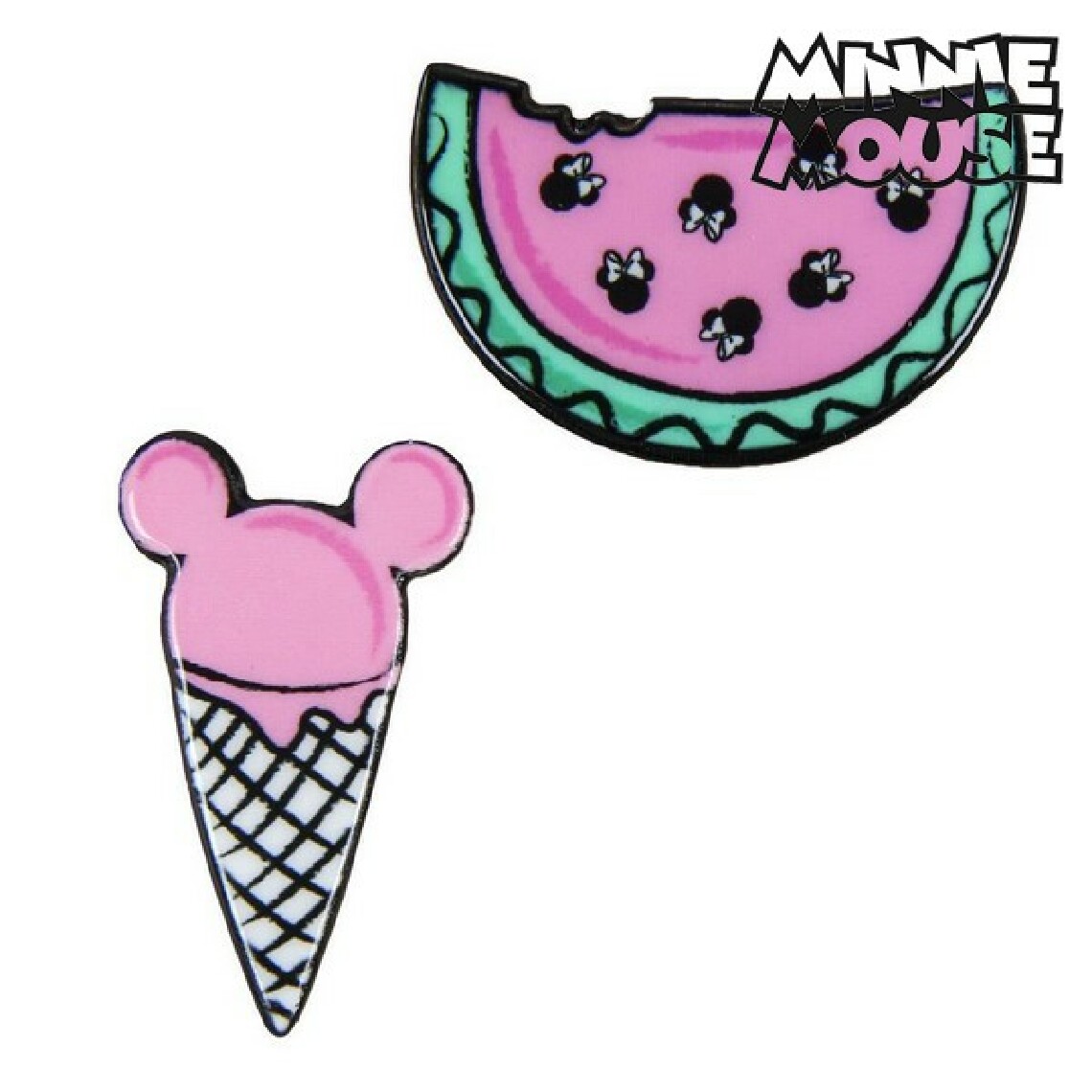 Minnie Mouse - Broche Minnie Mouse Rose - Accessoires Bureau