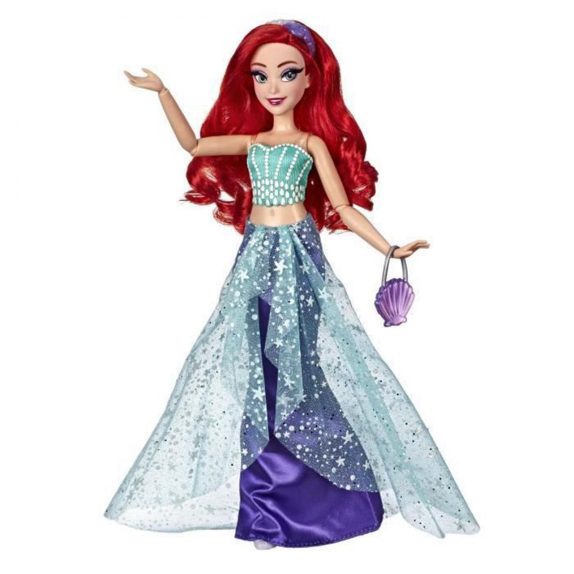 Hasbro - Disney Princesses - Poupee Princesse Disney Serie Style Ariel - 30 cm - Films et séries