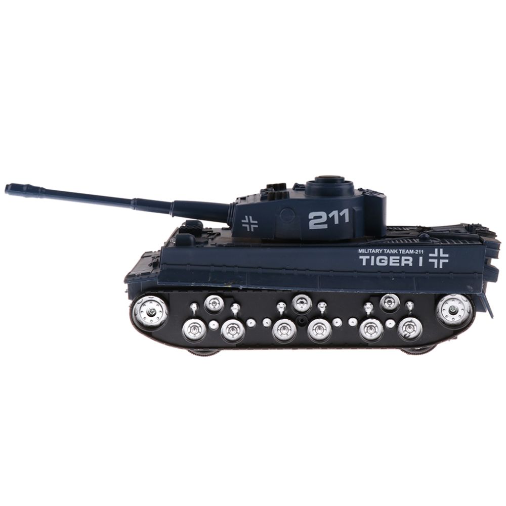 marque generique - 1/32 échelle Allemande Tiger Battle Tank WWII Armée Véhicule Modèle Jouet - Bleu Marine - Voitures