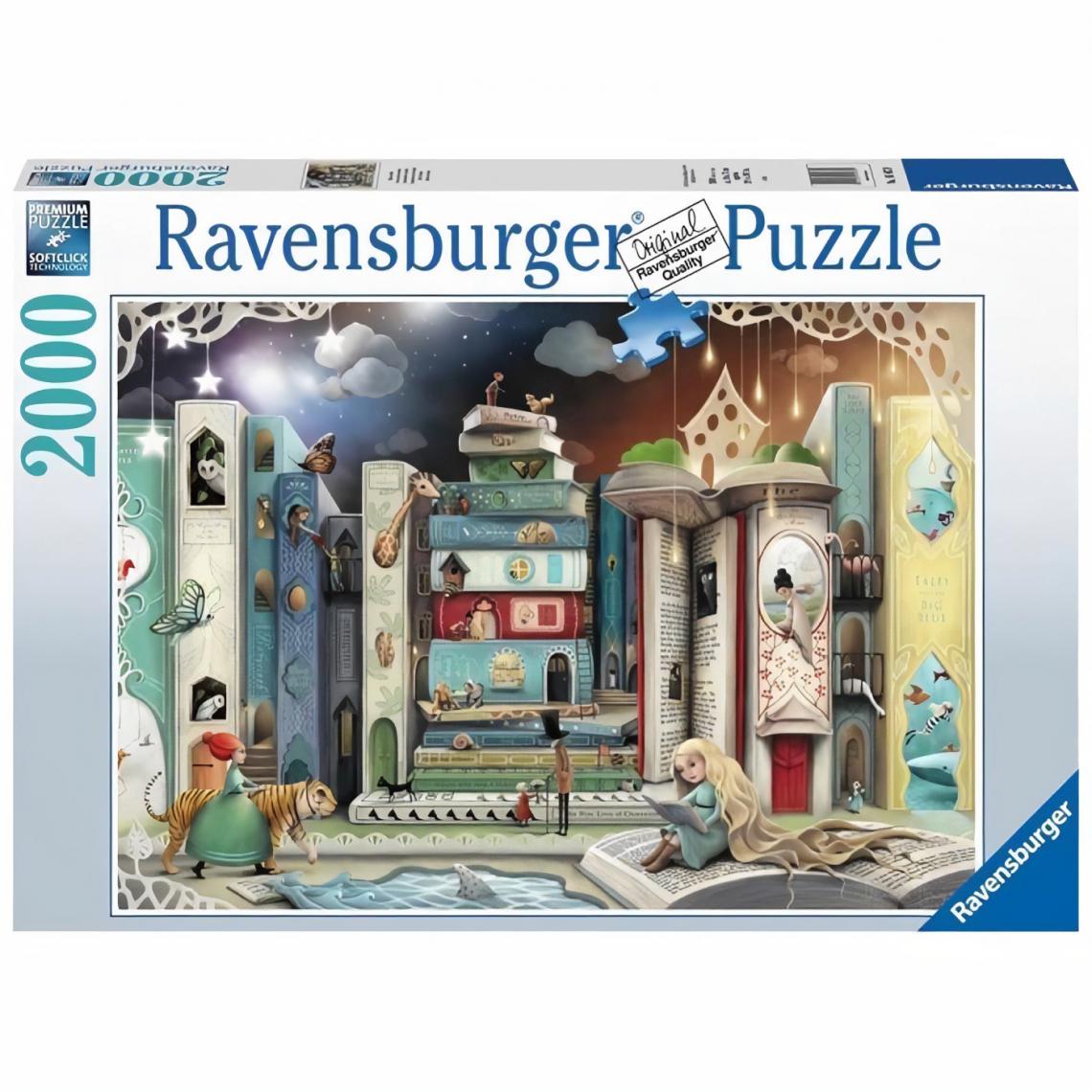 Ravensburger - Puzzle 2000 p - L'avenue des romans / Demelsa Haughton - Animaux