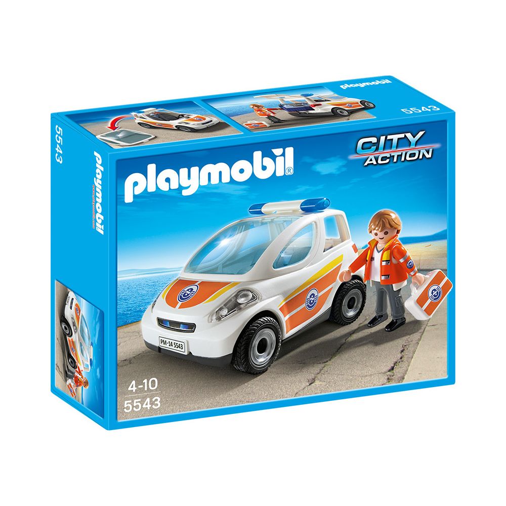 Playmobil - CITY ACTION - Urgentiste avec voiture - 5543 - Playmobil