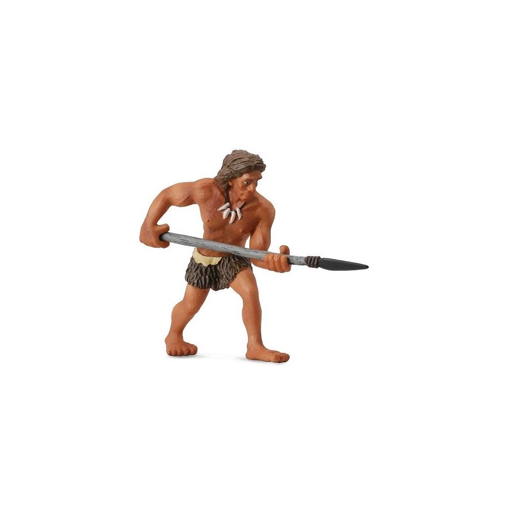 Figurines Collecta - Figurine Préhistoire : Homme de Néanderthal - Guerriers