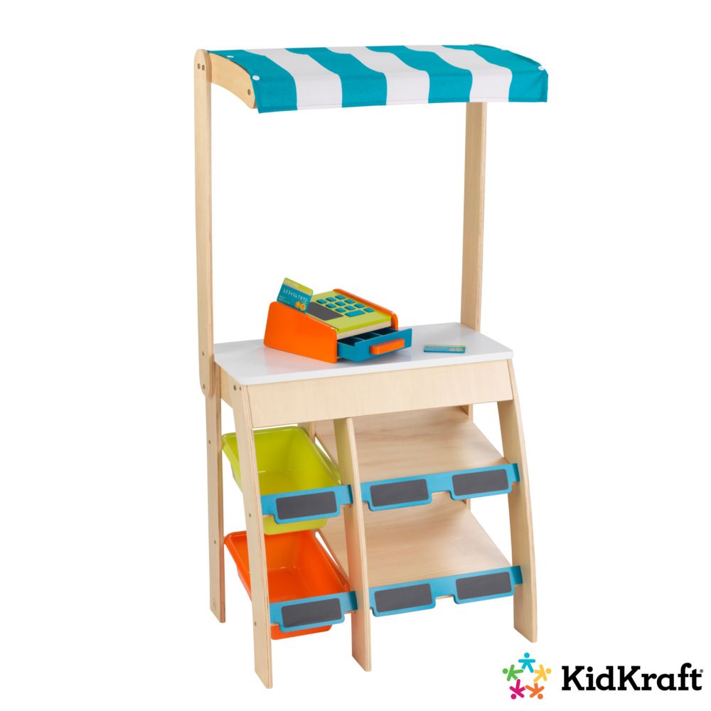 KidKraft - Épicerie en bois Marketplace - 53017 - Maisons de poupées