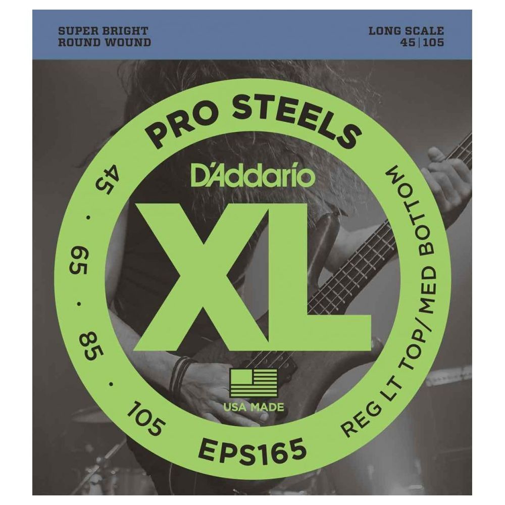D'Addario - D'addario EPS165 Prosteels 45-105 - Jeu de cordes basse électrique - Accessoires instruments à cordes