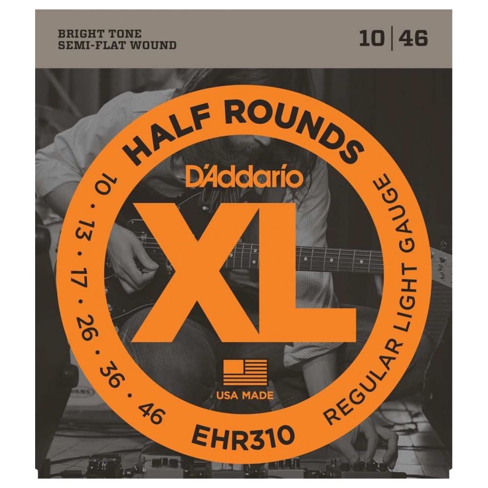 D'Addario - D'addario EHR310 light 10-46 - Jeu de cordes jazz guitare électrique - Accessoires instruments à cordes
