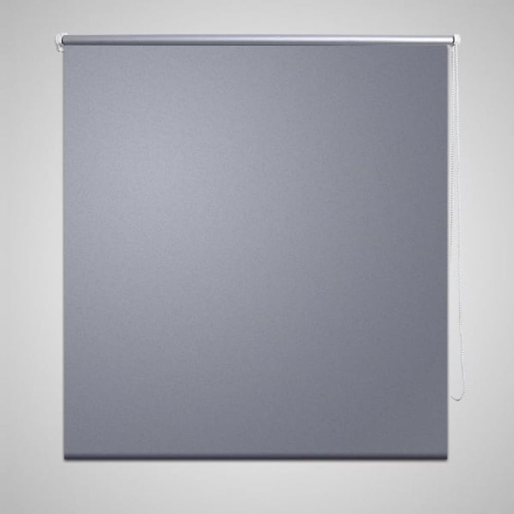 Uco - Store enrouleur occultant 100 x 230 cm gris - Store banne