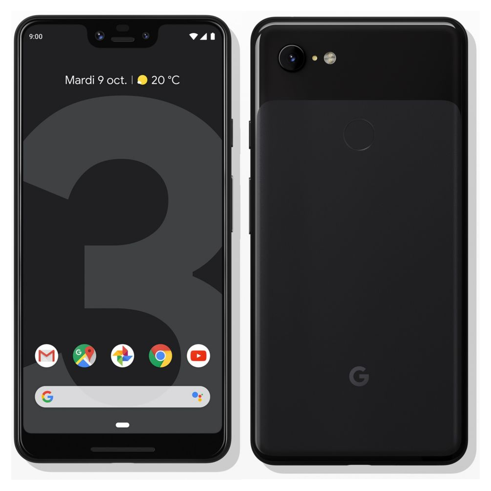 GOOGLE - Pixel 3 XL - 64 Go - Noir - Smartphone Android
