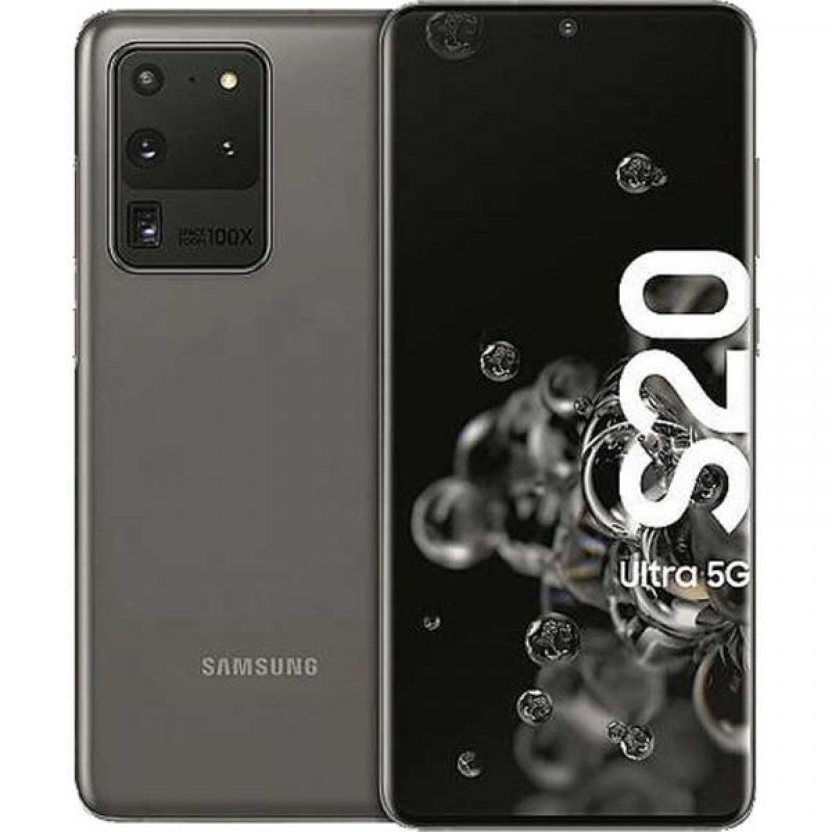 Samsung - Samsung G988 S20 Ultra Galaxy 5G 128GB 12GB RAM DS cosmic grey EU - Bracelet connecté