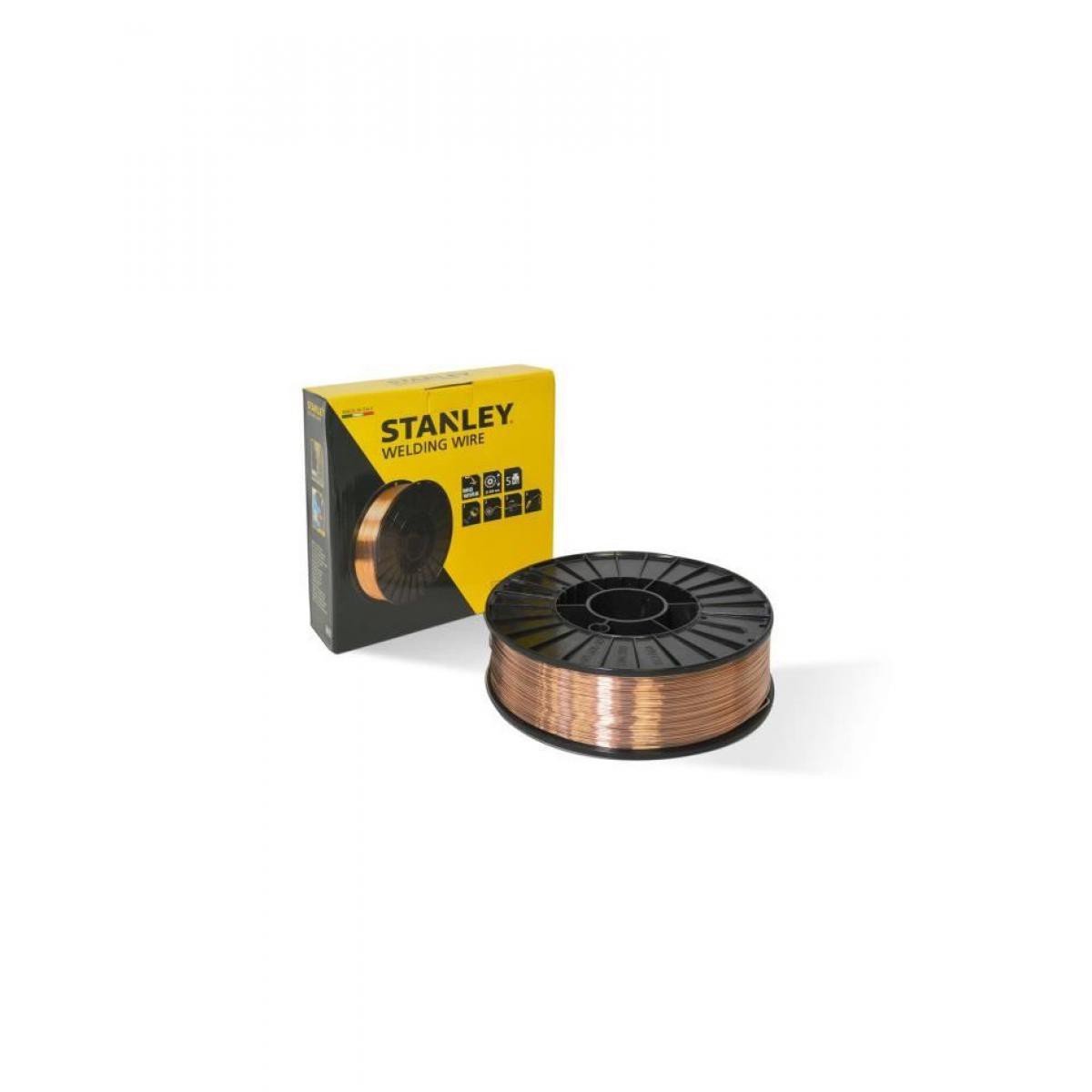 Stanley - STANLEY 460648 Bobine fil acier pour soudure MIG/MAG gaz - Ø 0,8 mm - 5 kg - Accessoires de soudure