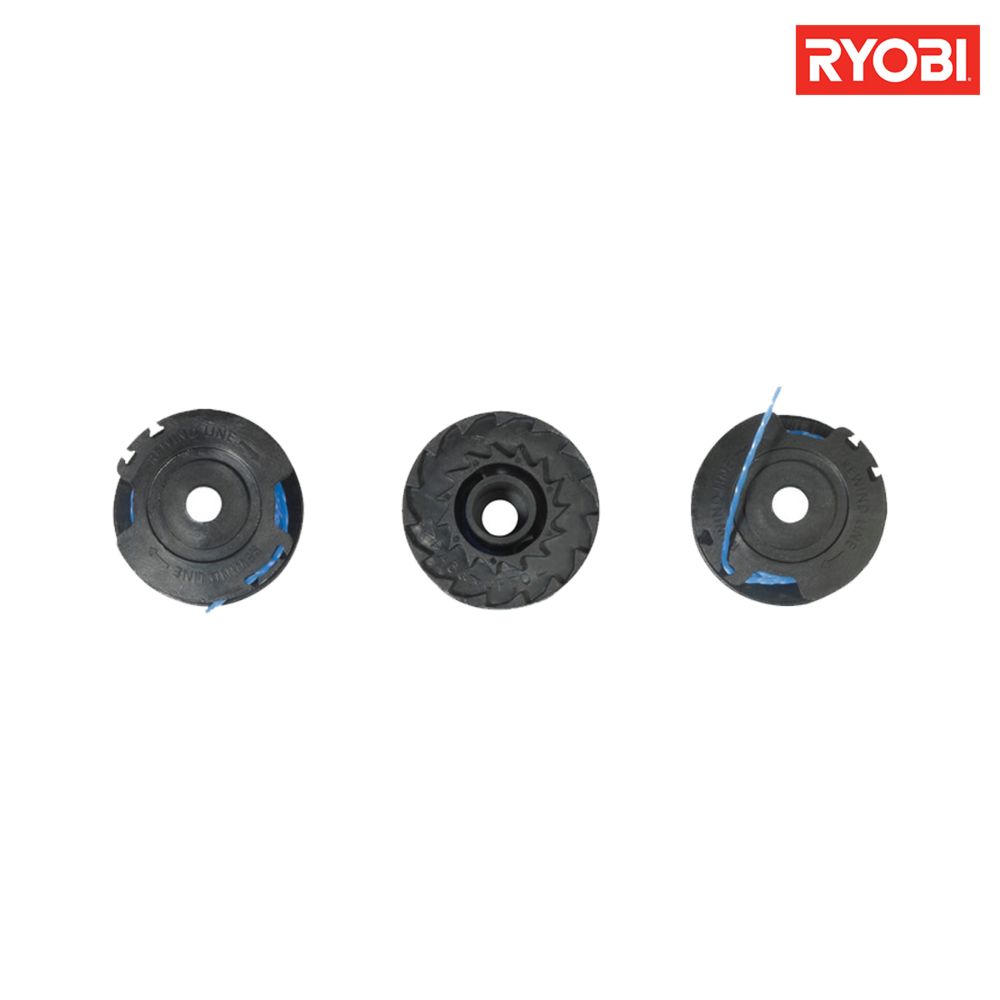 Ryobi - Lot de 3 bobines simple fil RYOBI diamètre 1.6mm x 4.5m RAC125 - Consommables pour outillage motorisé