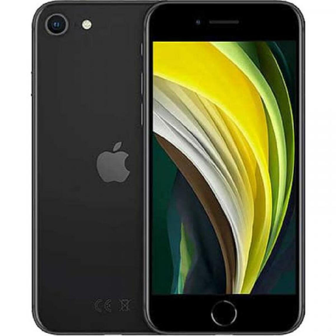 Apple - Apple iPhone SE 64GB (2020) black DE [excl. EarPods + USB Adapter] - iPhone