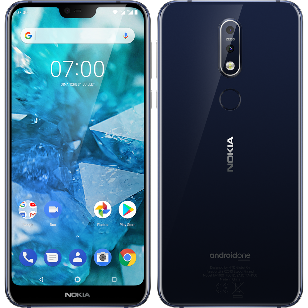 Nokia - 7.1 - Bleu - Smartphone Android