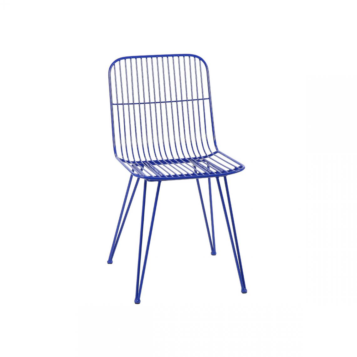 Pomax - Chaise de Jardin Bleu OMBRA - Chaises de jardin