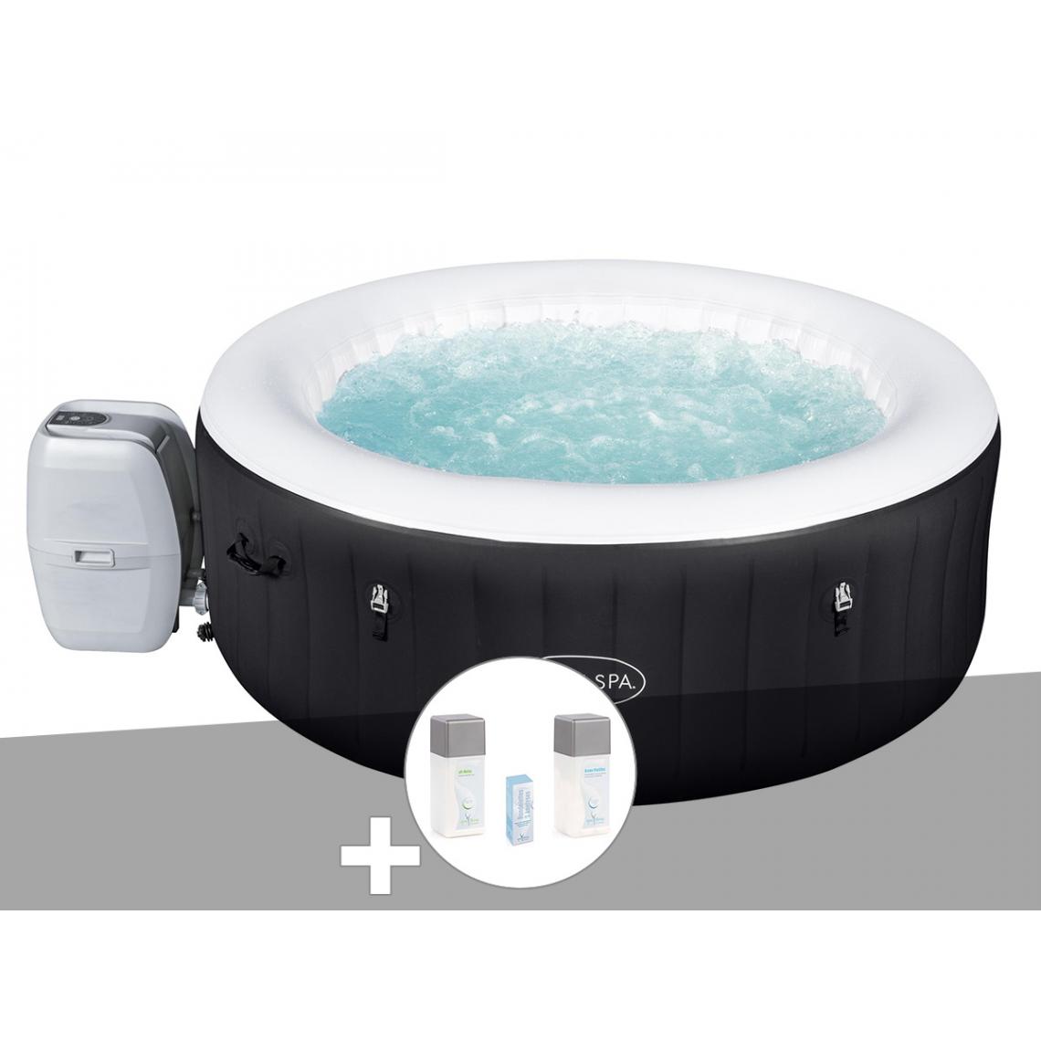 Bestway - Kit spa gonflable Bestway Lay-Z-Spa Miami rond Airjet 4 places + Kit traitement brome - Spa gonflable