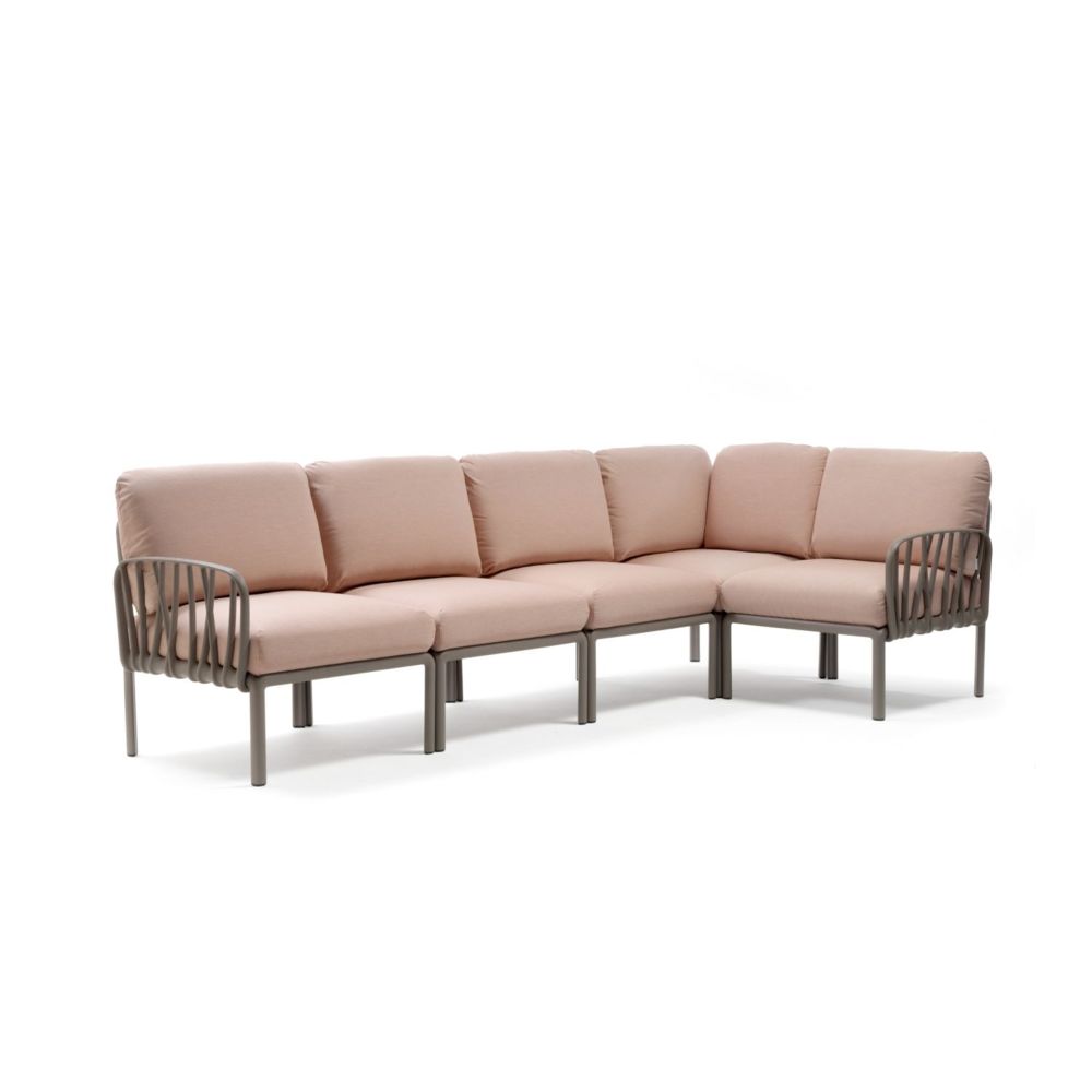 Nardi - Komodo 5 - gris - rose - Ensembles canapés et fauteuils